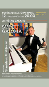 Atpūtas vakars “Sveču gaismā” Forštates kultūras namā