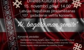 Augšdaugavas novada pasākumi 14.11. – 20.11.