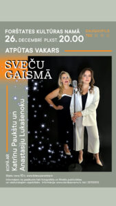 Atpūtas vakars “Sveču gaismā” Forštates kultūras namā