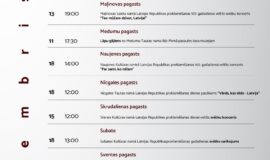 Augšdaugavas novada pasākumi 14.11. – 20.11.