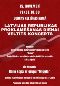 Valsts svētku pasākums Dubnā