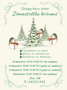 Bērnu pasākums “Ziemassvētku brīnums”