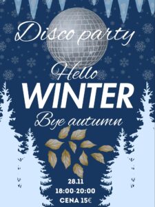 Bērnu diskotēka “Hello winter. Bye autumn”