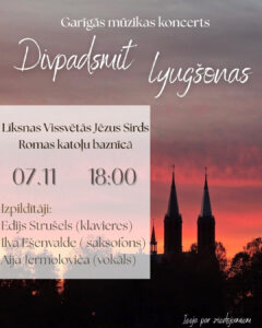 Koncerts “Divpadsmit lyugšonas” Līksnā