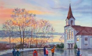 Lilijas Buročkinas personālizstāde “Laika atspulgi” Krievu kultūras centrā