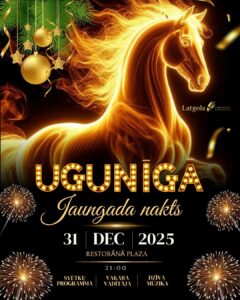 Jaungada svinības restorānā “Plaza”