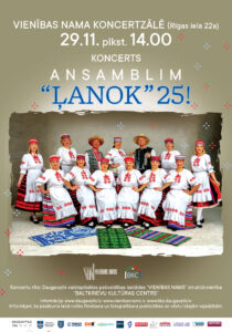 Koncerts “Ansamblim “Ļanok” – 25!”