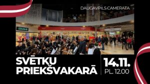 Koncerts “Svētku priekšvakarā” tirdzniecības centrā “DITTON”