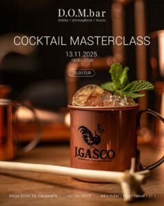 Vakars garšām un radošumam!