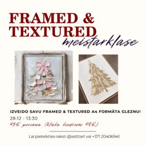 Meistarklase “Izveido savu gleznu” studijā “Astttart”