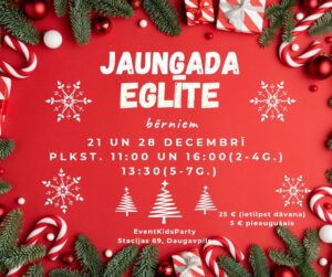 Jaungada eglīte bērniem “Salaveča meklējumos”