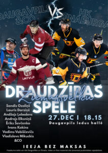 Draudzības Ziemassvētku hokeja spēle