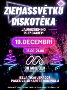 Ziemassvētku ballīte jauniešiem