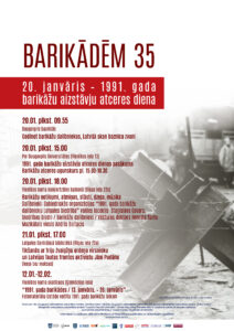 1991. gada barikāžu aizstāvju atceres dienas pasākumi