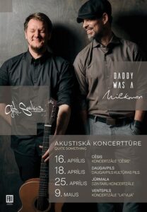 Dziedātāja “Daddy Was a Milkman” akustiskā koncerttūre “Quite Something”