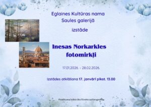 Izstāde “Inesas Norkarkles fotomirkļi”