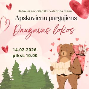 Apskāvienu pārgājiens Daugavas lokos