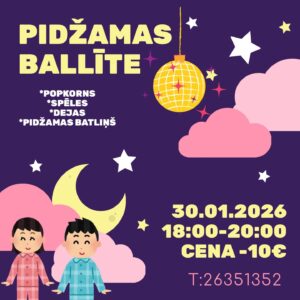 BĒRNU PIDŽAMU BALLĪTE