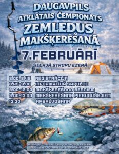 Daugavpils atklātais čempionāts zemledus makšķerēšanā