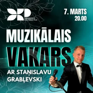 Daugavpils Kultūras pilī notiks muzikāls vakars, veltīts Sieviešu dienai