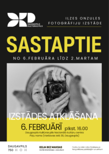 Ilzes Onzules fotogrāfiju izstāde “Sastaptie” Poļu namā