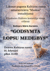 Amatierteātra “Maskas” iestudējums Dvietē