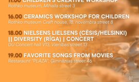 Events in Daugavpils from March 6 to March 12