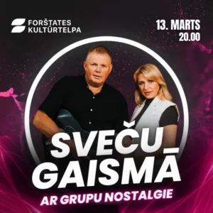 Atpūtas vakars “Sveču gaismā” ar grupu “Nostalgie”