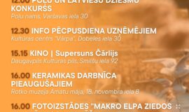 Pasākumi Daugavpilī 06.03.-12.03.2026.