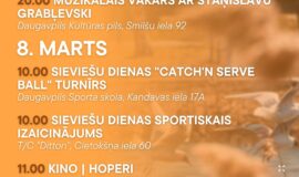 Pasākumi Daugavpilī 06.03.-12.03.2026.