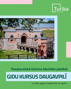 Aicinām pieteikties profesionālās pilnveides kursiem “Gidu darba pamati”