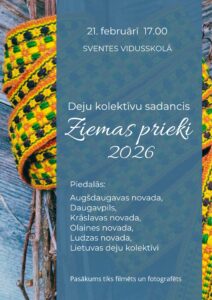 Sadancis “Ziemas prieki 2026” Sventē