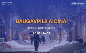 Pasākumi Daugavpilī 20.02.-26.02.2026.
