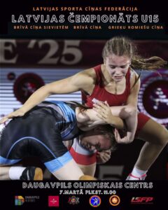 Latvijas čempionāts cīņas sporta veidos U15 vecuma grupā Daugavpilī
