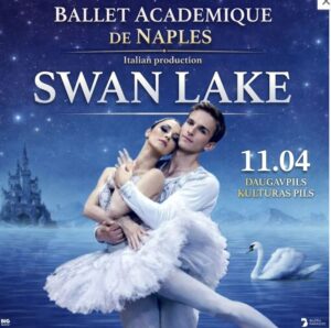 Teātra “Ballet Académique de Naples” (Itālija) izrāde “Gulbju ezers”