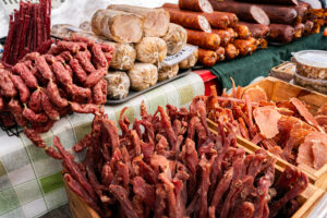 Ярмарка на улице Ригас