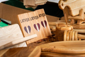 Ярмарка на улице Ригас