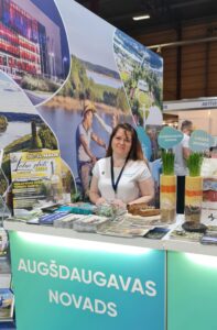 Augšdaugavas novads piedalījās starptautiskā tūrisma izstādē “Balttour 2026”