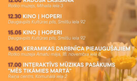 Pasākumi Daugavpilī 13.03.-19.03.2026.