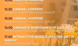 Events in Daugavpils from March 13 to March 19