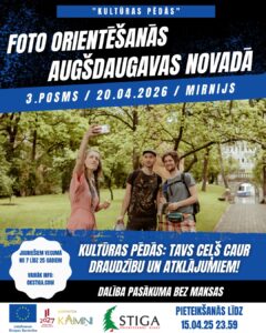 FOTO ORIENTĒŠANĀS AUGŠDAUGAVAS NOVADĀ 3. POSMS