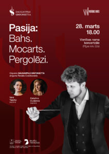 Orķestra “Daugavpils Sinfonietta” koncertprogramma “PASIJA: Bahs. Mocarts. Pergolezi.”