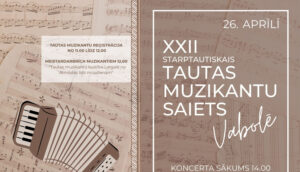 XXII Starptautiskais tautas muzikantu saiets Vabolē