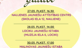 Augšdaugavas novada pasākumi 27.03. – 2.04.