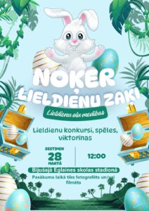 Lieldienu olu medības “NOĶER LIELDIENU ZAĶI”