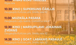 Pasākumi Daugavpilī 20.03.-26.03.2026.