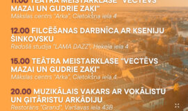 Pasākumi Daugavpilī 03.04.-09.04.2026.