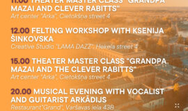 Events in Daugavpils from April 3 to April 9