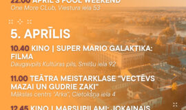 Pasākumi Daugavpilī 03.04.-09.04.2026.