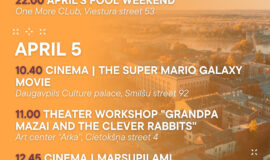 Events in Daugavpils from April 3 to April 9